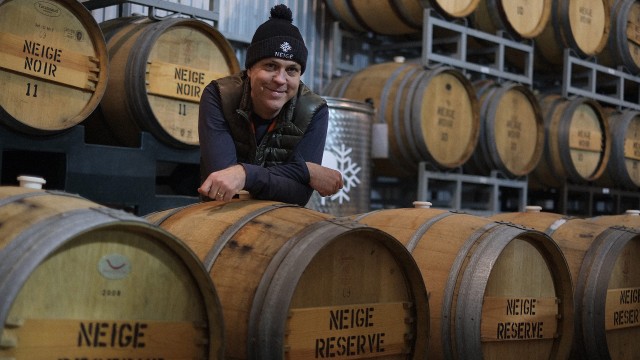 Ice Cider Neige; fruit of metamorphosis.